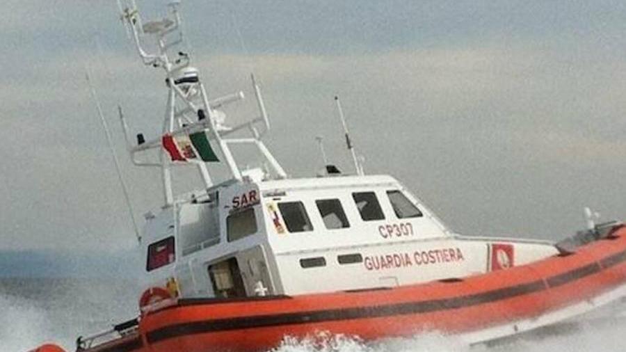 La motovedetta intervenuta