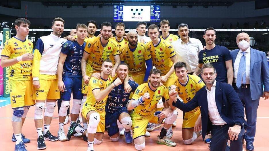 Modena volley a caccia del fattore campo Sfida a Lube, Piacenza e Trento