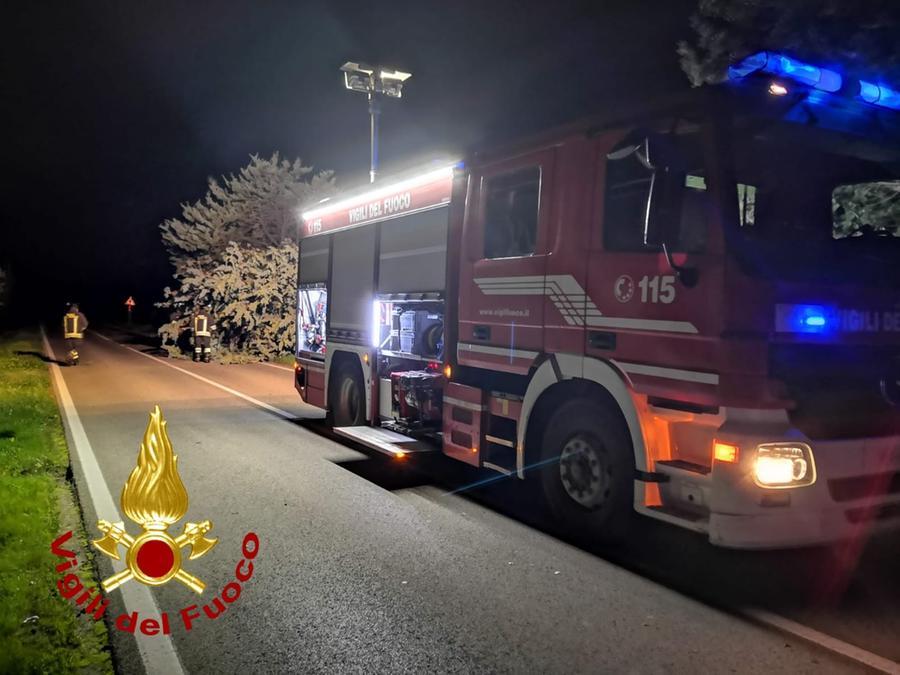 Forte vento, interventi dei vigili del fuoco nell’isola