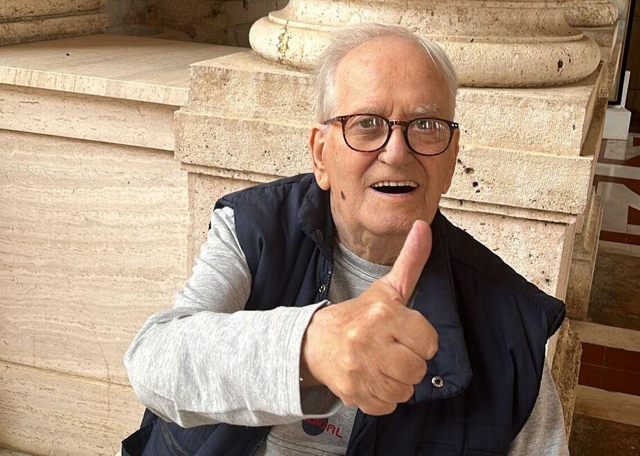 Giancarlo Moncesi in una foto recente