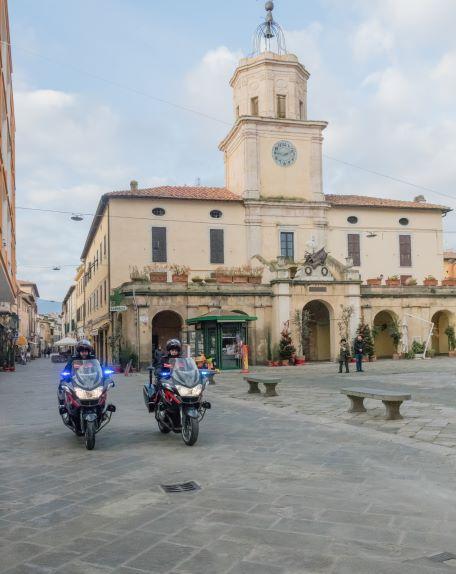 Orbetello, nuove moto per i carabinieri