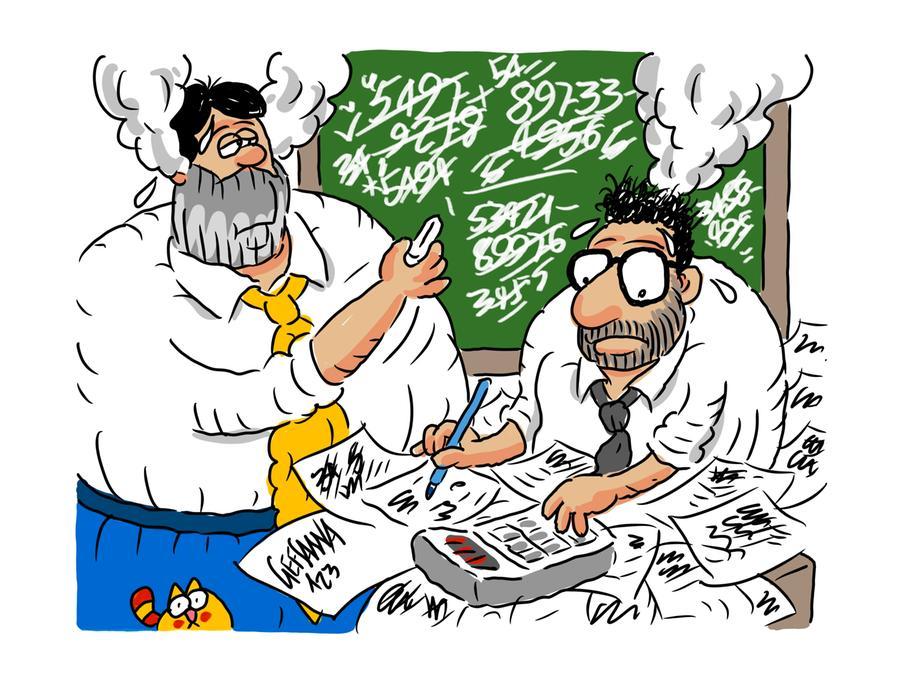 La vignetta di Gef: finanziaria a rilento, si rischia l’esercizio provvisorio