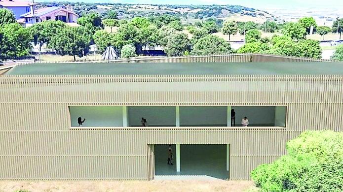 Una simulazione di come sarà l'anfiteatro di Sedilo