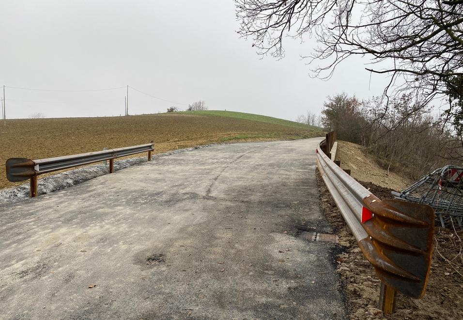 Fiorano. Via Nuova del Gazzolo riapre dopo sei mesi «Frana ripristinata» 