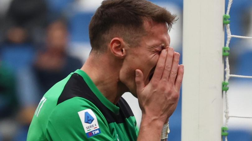 Sassuolo, doppia tegola: ko Consigli e Pinamonti