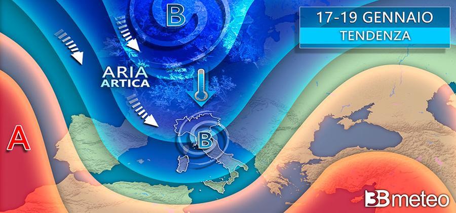 Meteo Arriva un po’ di inverno: da metà mese freddo, pioggia e neve anche a quote basse”