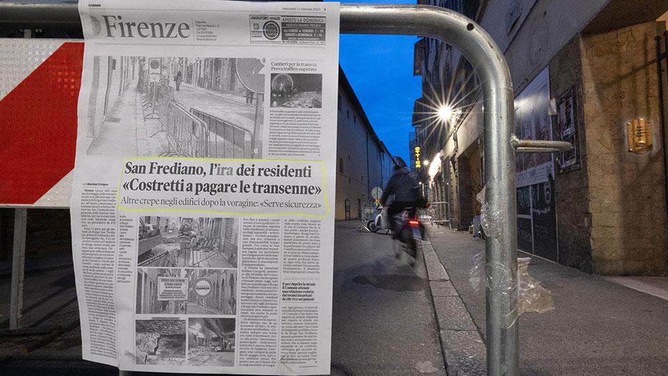 Firenze, caso-transenne. «La promessa dell’assessore? Ci crederemo quando Avr annullerà il preventivo»