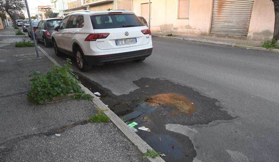 
	Una perdita d'acqua in citt&agrave;

