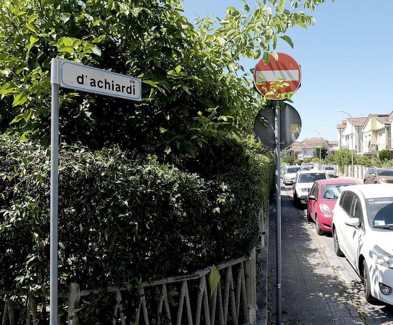 
	Via D'Achiardi cambier&agrave; nome: cos&igrave; ha deciso il sindaco&nbsp;


