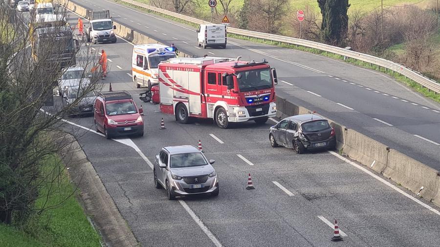 
	L'incidente avvenuto lungo la Fi-Pi-Li&nbsp;

