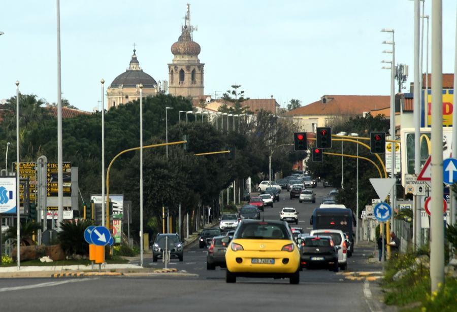 
	L'ingresso sud di Oristano

