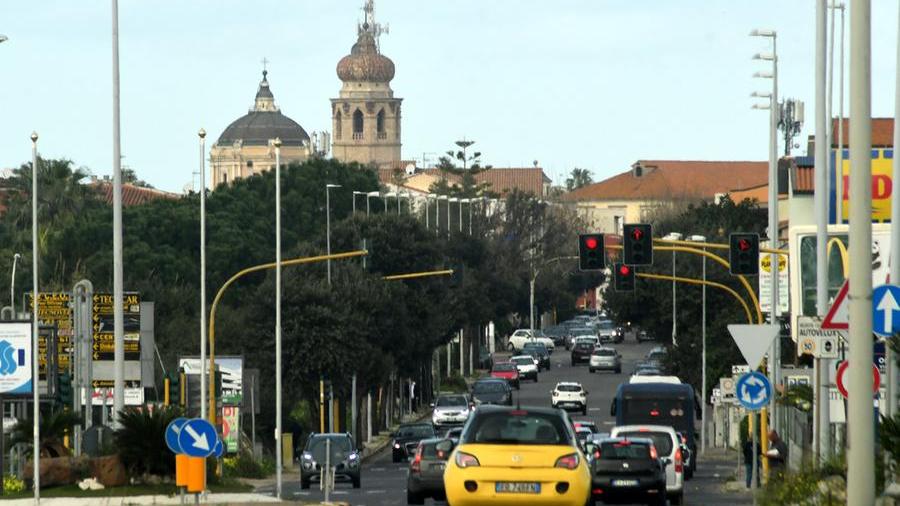 L'ingresso sud di Oristano