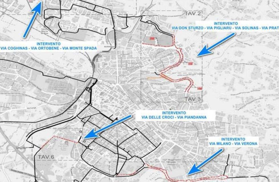 Sassari, otto chilometri di ciclabili per collegare le periferie 