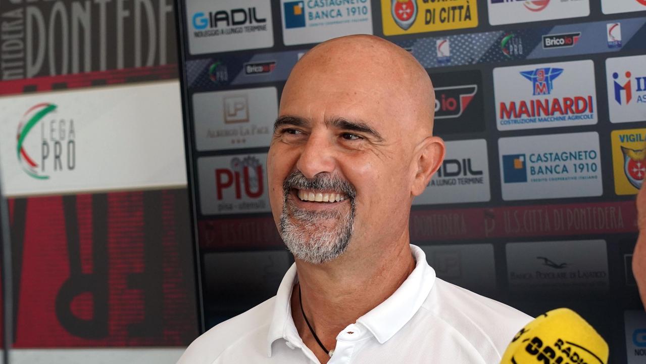 Max Canzi allenatore del Pontedera