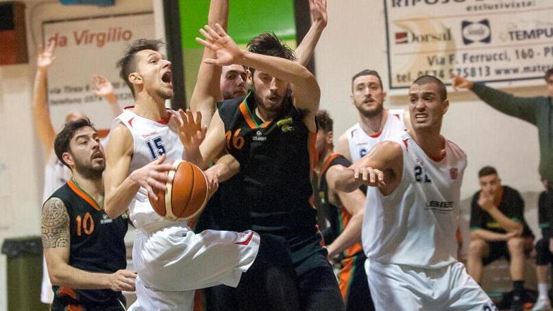 Nella foto d’archivio una fase di gioco in una partita della Sibe Prato