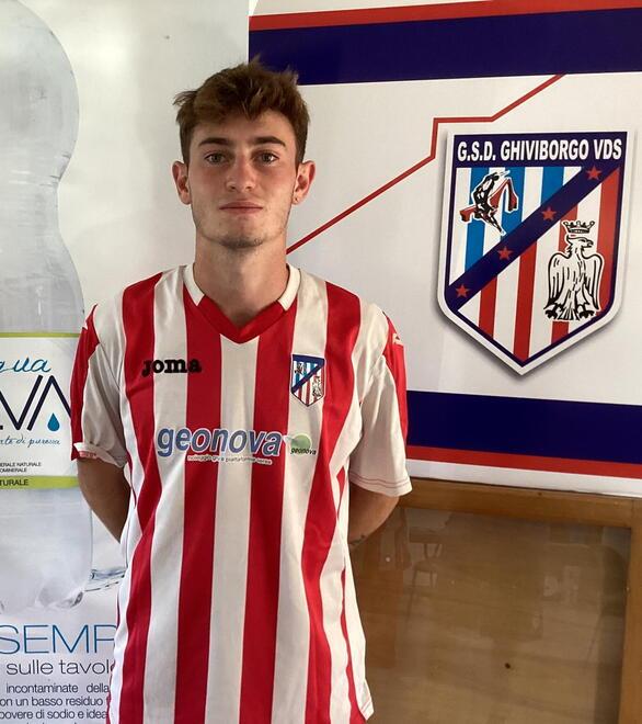 Filippo Campani 19 anni mediano goleador del GhiviBorgo