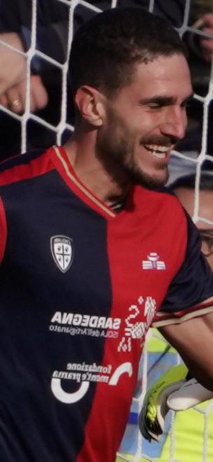 Il cross si trasforma in gol Azzi, subito tra i titolari e prima rete con il Cagliari