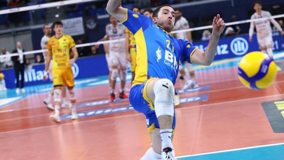 Modena volley fa la collezione di muri subiti I gialli giocano solo un set e si arrendono
