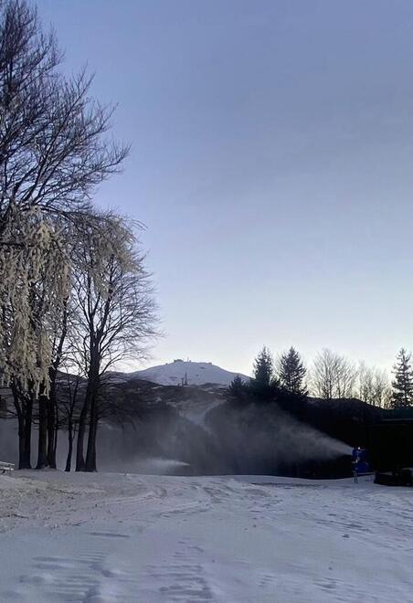 Arriva la neve in quota sull'Appennino Modenese Disposta l’allerta gialla