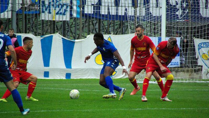 Prato, una vittoria per rinascere. In dieci, la chiude di testa Diallo 