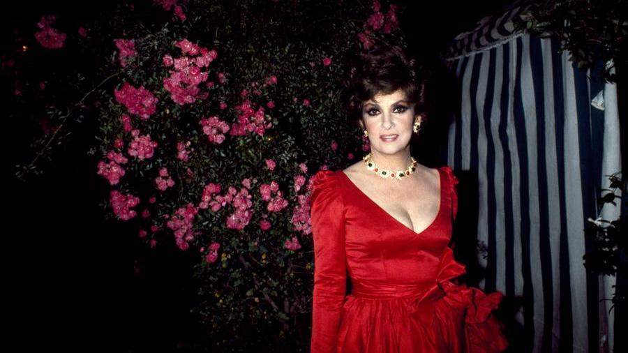 L'attrice Gina Lollobrigida negli anni Ottanta ©girella/lapresse 