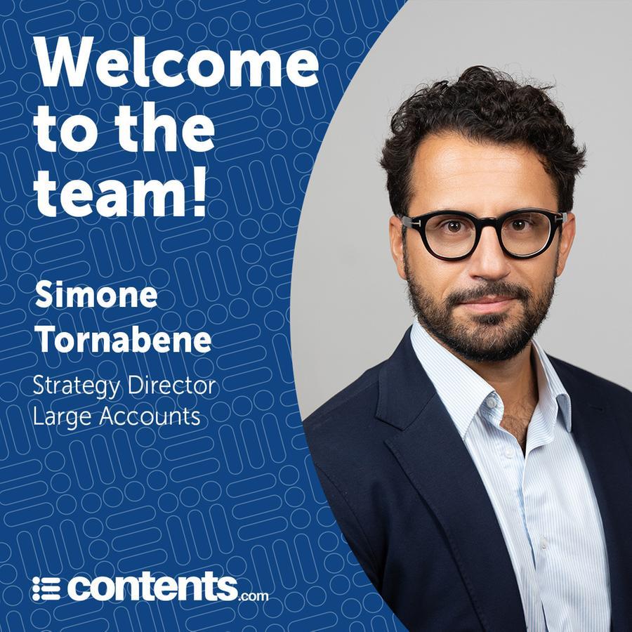 Simone Tornabene entra in Contents: «Pronto all’evoluzione nel mondo dei contenuti digitali»