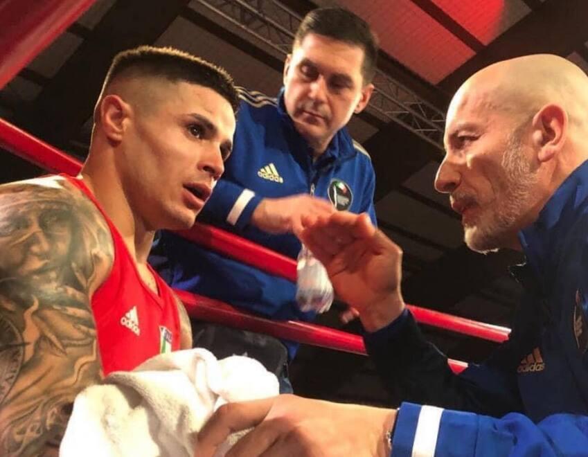 Il turritano Serra boxa alla grande in Italia-Portogallo e punta alle Olimpiadi 