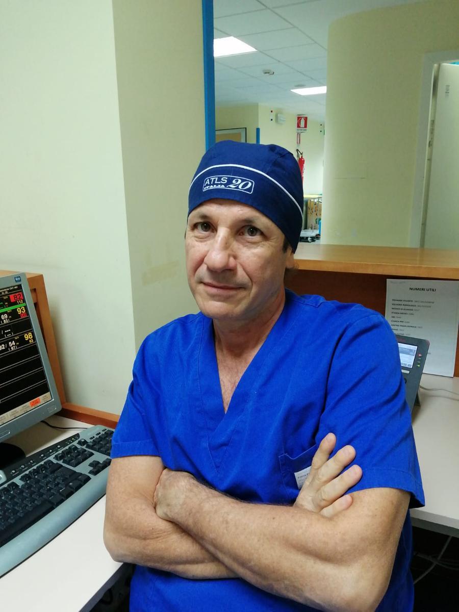 
	Il nuovo direttore del Pronto soccorso di Sassari Paolo Pinna Parpaglia

