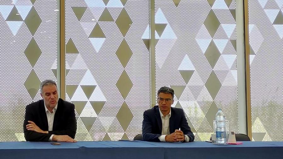 Muroni (Fondazione) a sinistra e Abis (Comune) a destra. Lo scontro sarà difficilmente ricomponibile