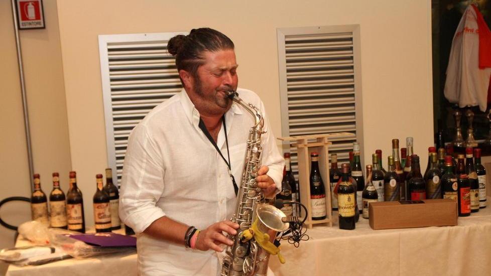 Paolo Sax al rinfresco del matrimonio di George Clooney e Amal Alamuddin