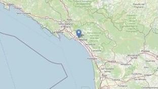 Carrara, leggera scossa di terremoto alle 5 del mattino