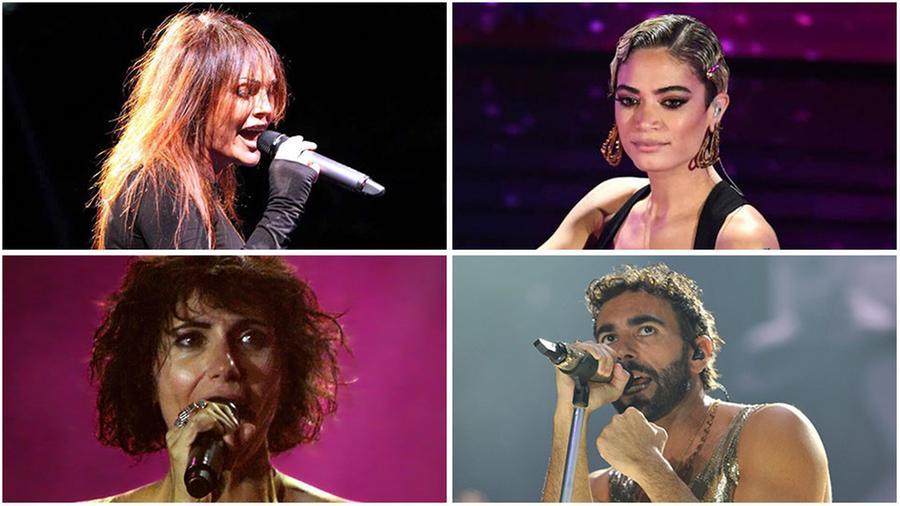 Anna Oxa, Elodie, Giorgia, Marco Mengoni
