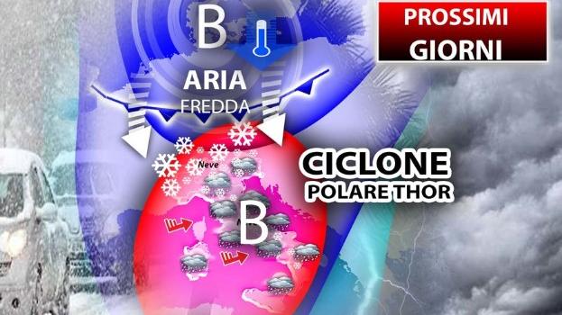Maltempo: neve in arrivo per l’Emilia, e Modena in particolare, «Giovedì fino a dieci venti centimetri in pianura»