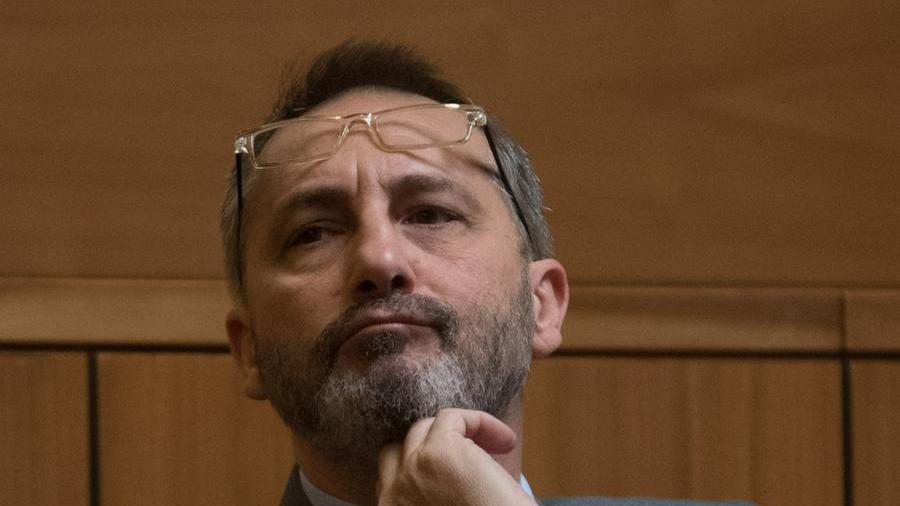 Gianfranco Congiu in aula in Consiglio Regionale durante il suo mandato
