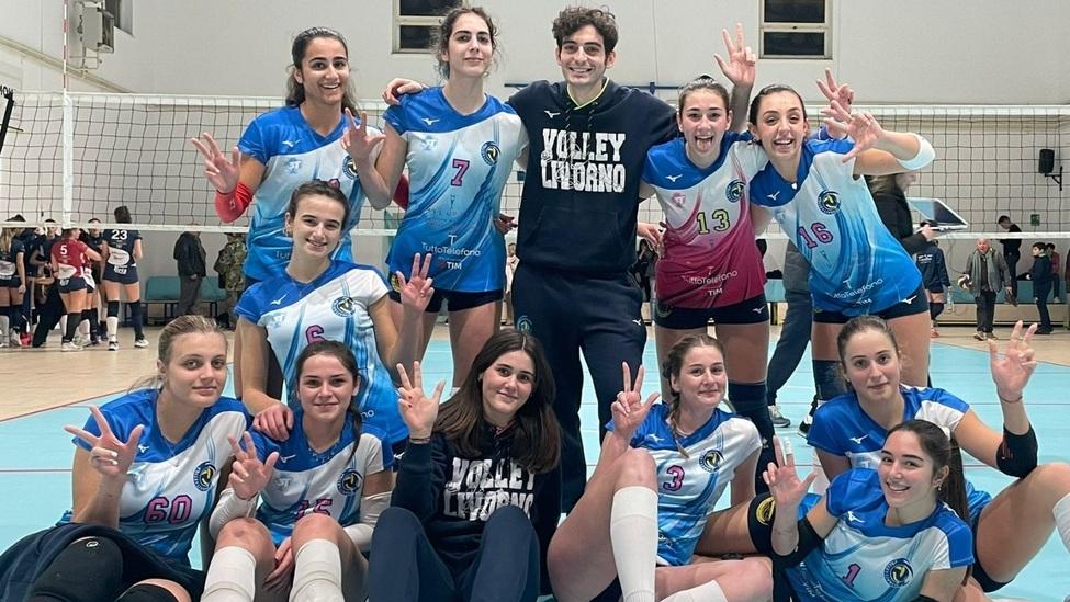 Volley Livorno alza la cresta: con Pontedera 3 punti d’oro