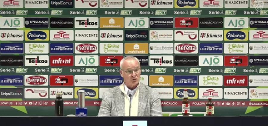 Ranieri spinge il Cagliari: «Fuori casa bisogna cambiare registro»