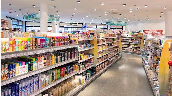 L'interno del "Dm Markt"