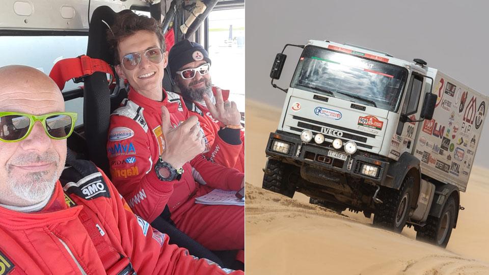 Trionfa al volante di un camion sulle strade della Parigi-Dakar