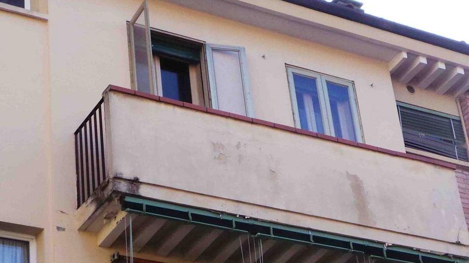 L’incendio provocato da una sigaretta