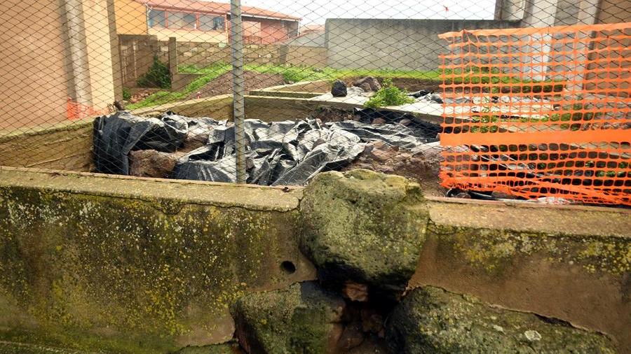 I resti riportati alla luce dagli scavi archeologici a Nurachi (foto Pinna)