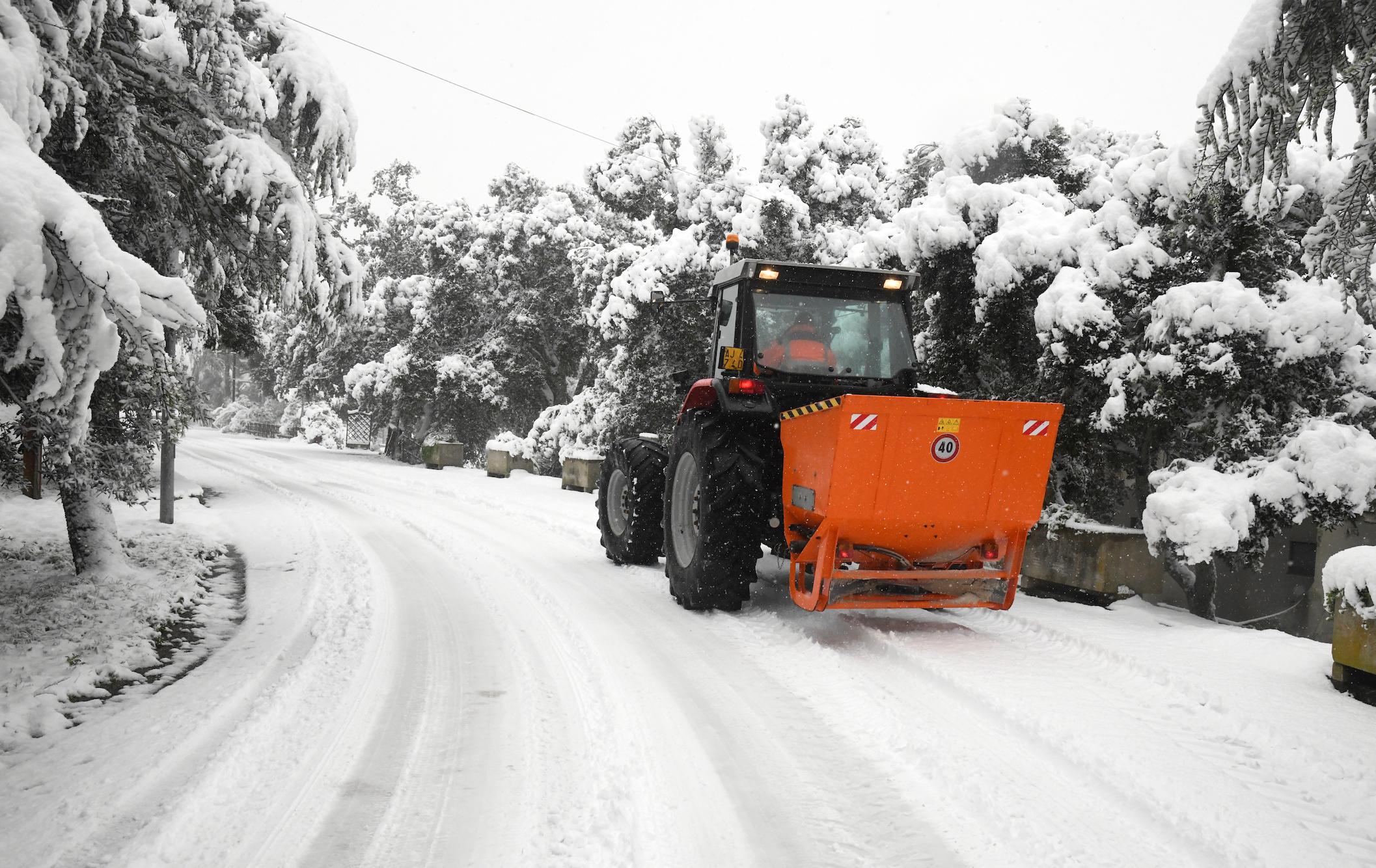 Thor martella l’isola con freddo e neve, allerta sino a domenica