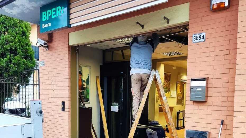 Spilamberto Colpo notturno nella banca