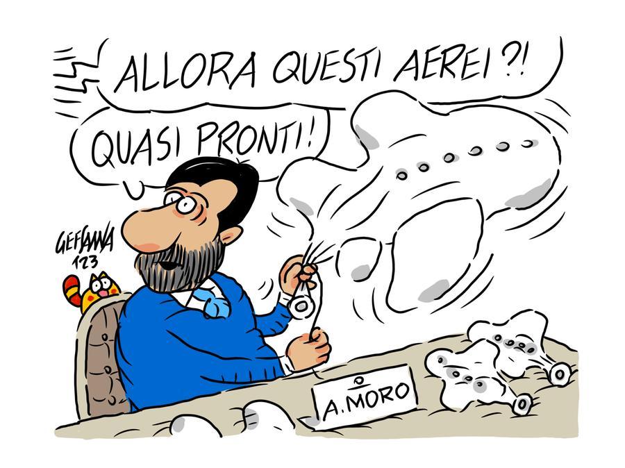 La vignetta di Gef: continuità territoriale, mossa su Alghero