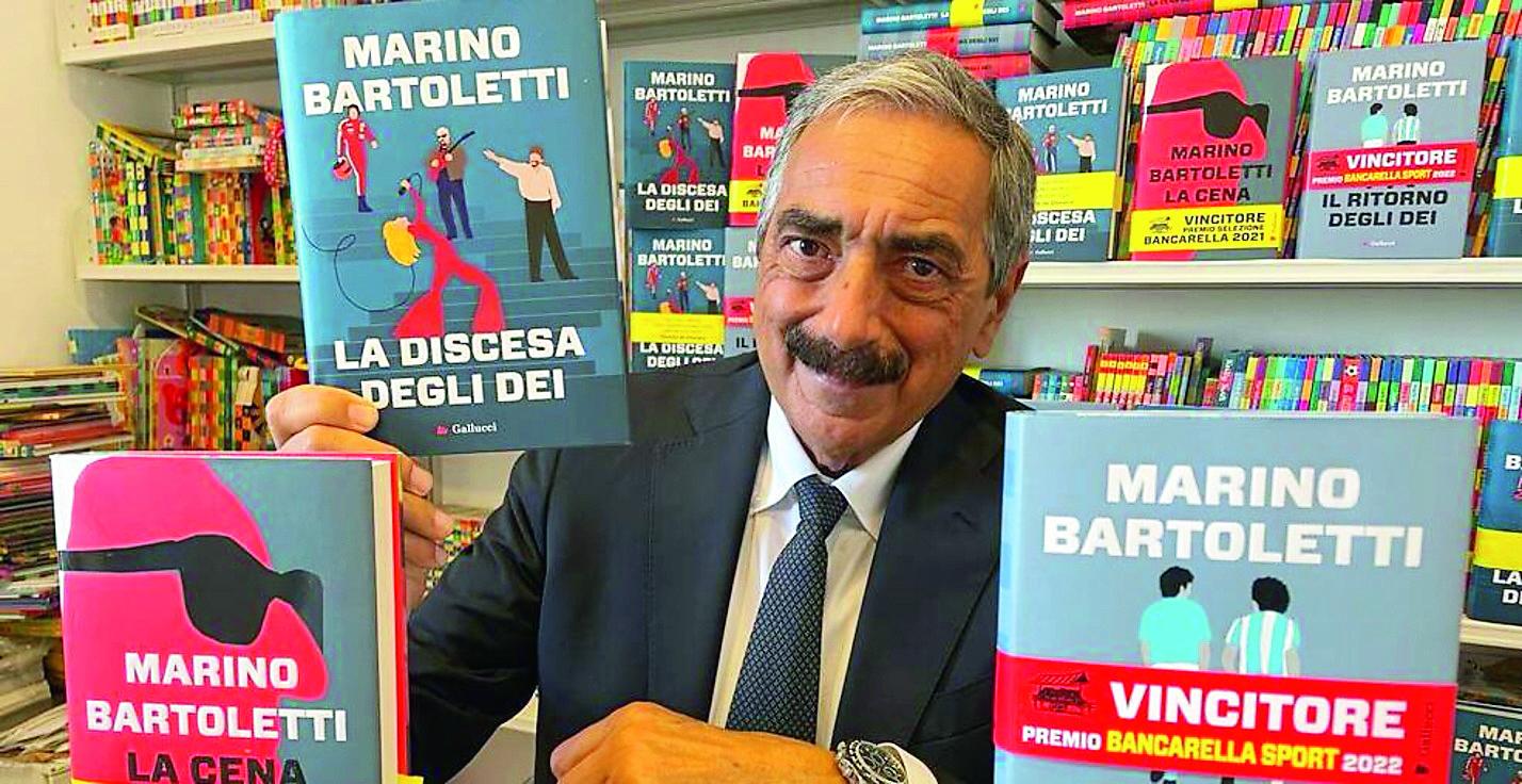 Marino Bartoletti con i suoi fortunati libri