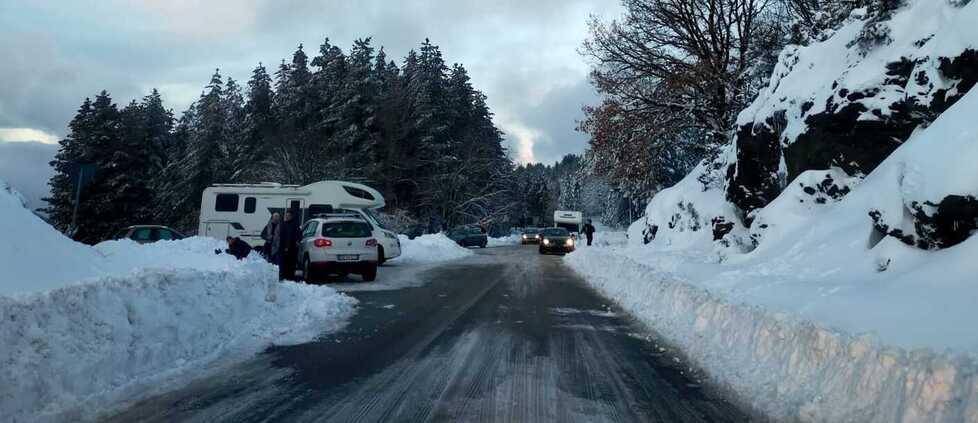 Il freddo non molla la presa in Sardegna