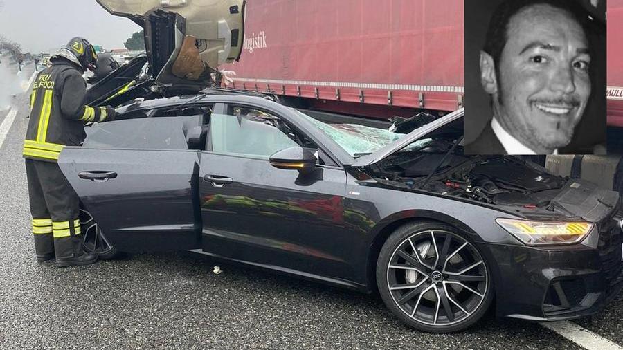 Soliera, schianto contro tir in autostrada Muore il 49enne Enrico Goldoni