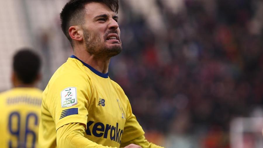 Gerli: «Il gol ci voleva Adesso dovrò offrire qualcosa ai compagni» La prima rete in B dedicata al nonno scomparso