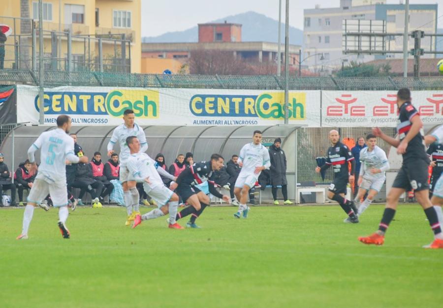 L’Olbia pareggia in casa con il Rimini