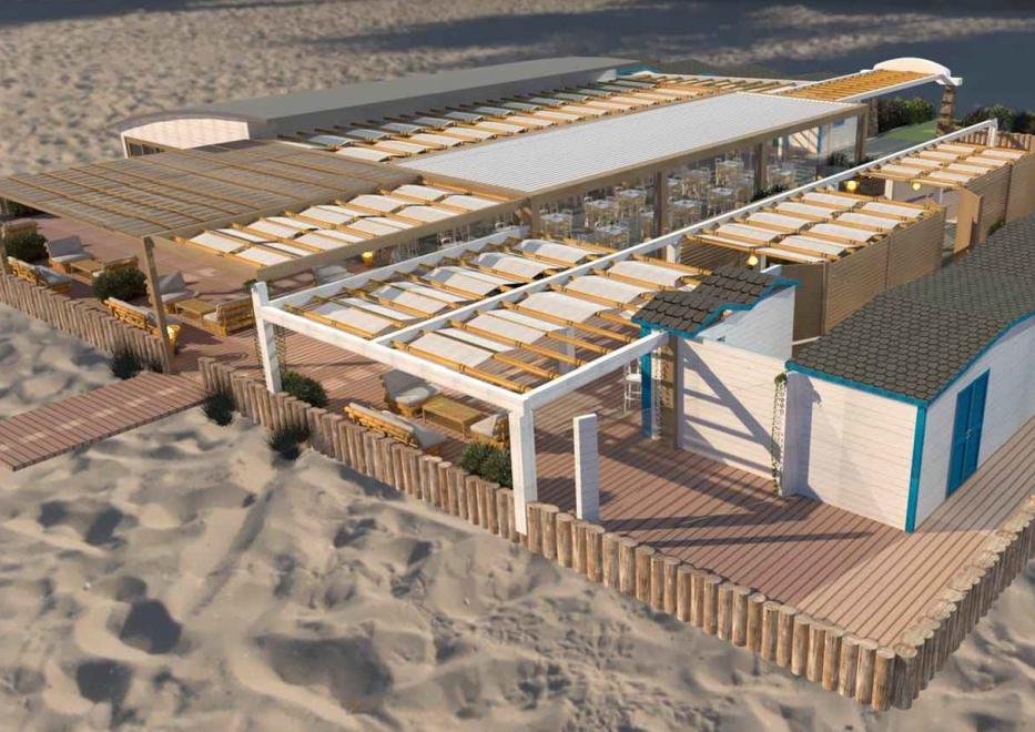 Lido di Sorso, via libera della giunta nuovo look per lo stabilimento  