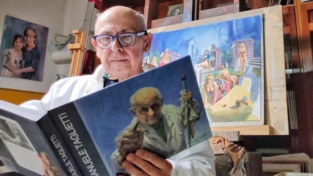 Ferrara. “Polipus” conquista la copertina, nuovo personaggio del fumettista